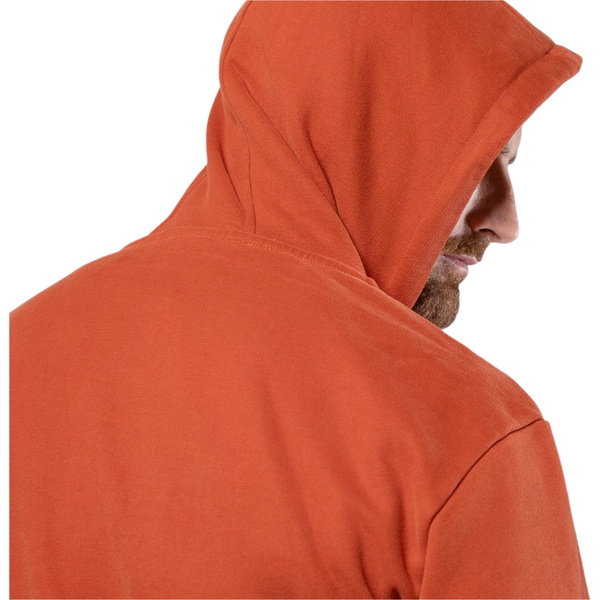 2026 Zhik Mens Carbon Hoodie HDI-0022-M - Red Earth